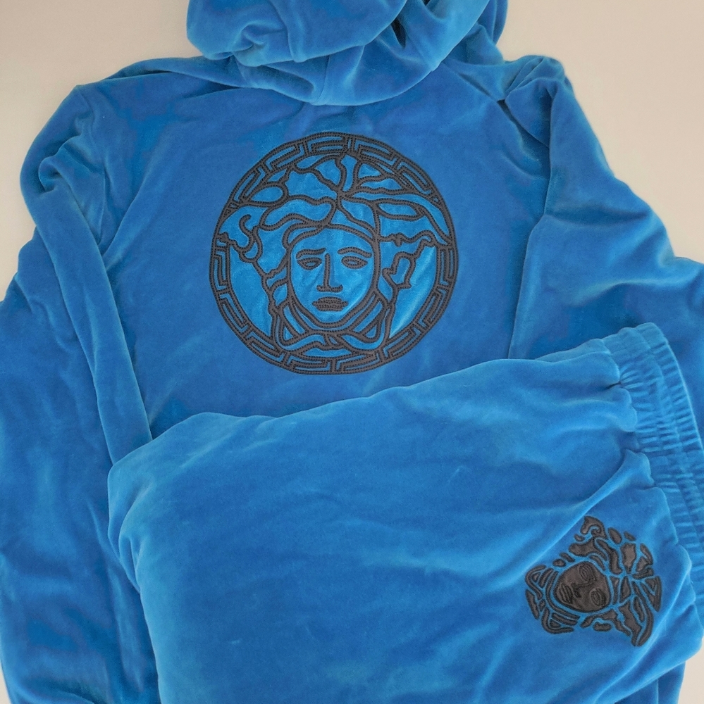 Versace Velour Track Suit